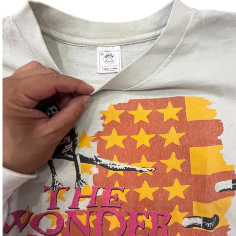 THE WONDER STUFF never loved elvis 1991 tour T-shirt