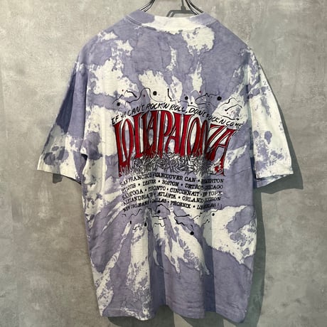 LOLLAPALOOZA 1992 T-shirt bootleg parking lot