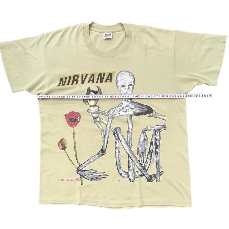 NIRVANA Tシャツ INCESTICIDE ヴィンテージ　ピスタチオ NIRVANA Tシャツ INCESTICIDE ヴィンテージ ピスタチオ - メルカリ