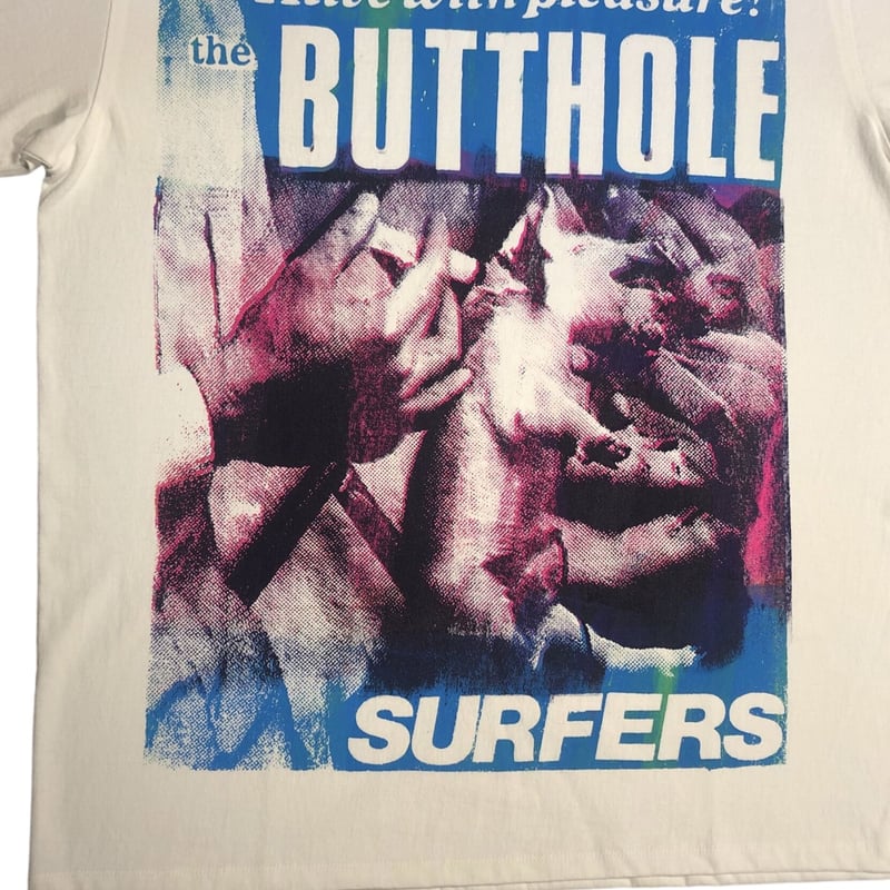 BUTTHOLE SURFERS T-shirt design and printed b BUTTHOLE SURFERS T-shirt design and printed b
