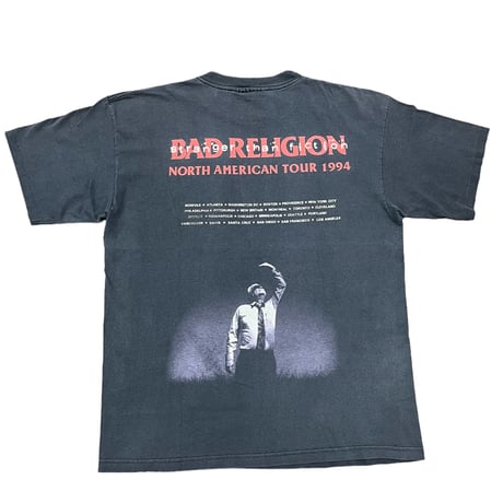 BAD RELIGION T-shirts Stranger Than Fiction North American Tour