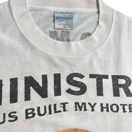 MINISTRY T-shirt JESUS BUILT MY HOT ROD