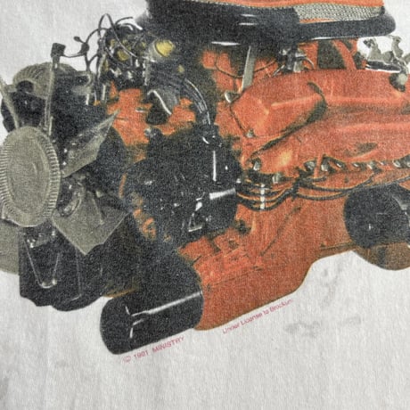 MINISTRY T-shirt JESUS BUILT MY HOT ROD