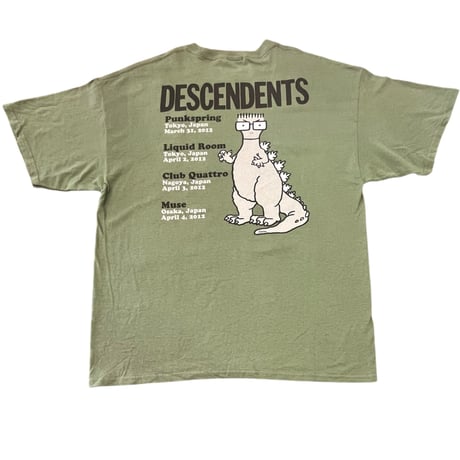 DESCENDENTS 2012 JAPAN TOUR T-shirt
