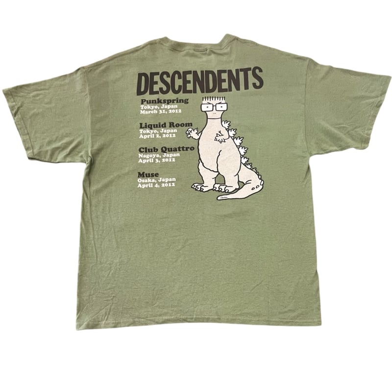 DESCENDENTS 2012 JAPAN TOUR T-shirt | DIRTY BOOTH
