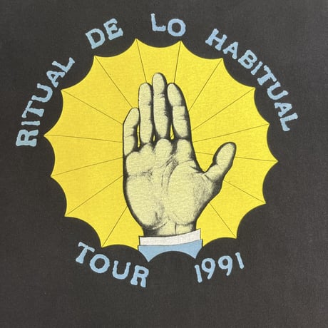JANE'S ADDICTION RITUAL DE LO HABITUAL TOUR 1991 TOUR T-shirt