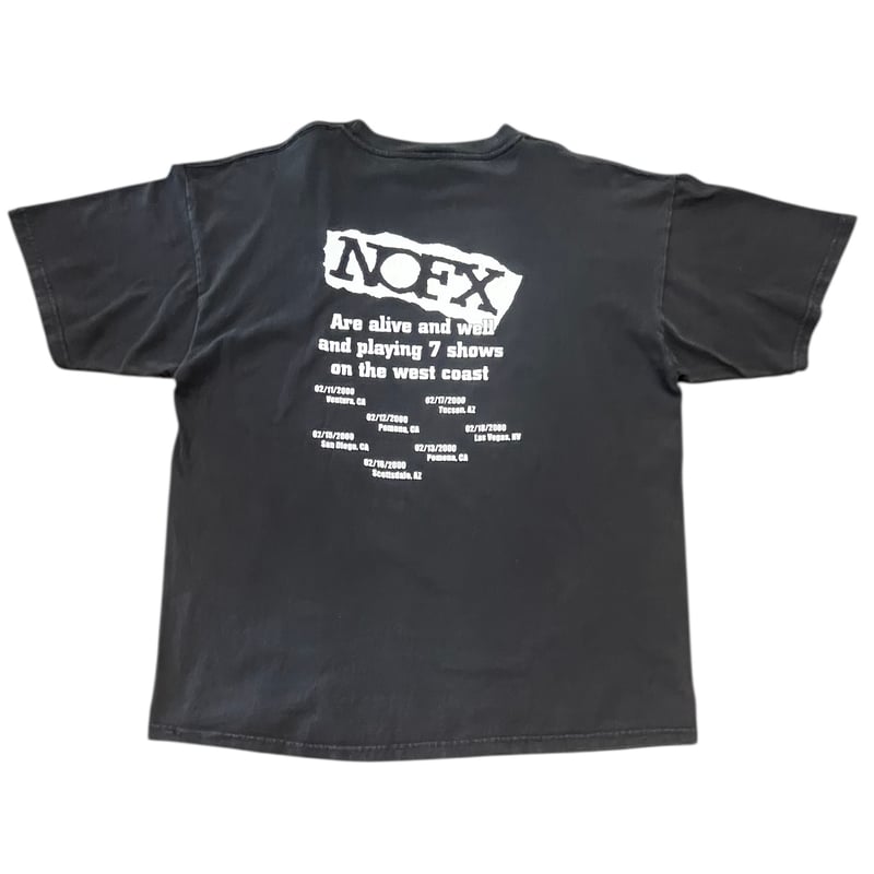 【激レア】 2000年製 NOFX The Decline Tシャツ DELTA NOFX THE DECLINE 2000 TOUR T-shirt | DIRTY BOOTH