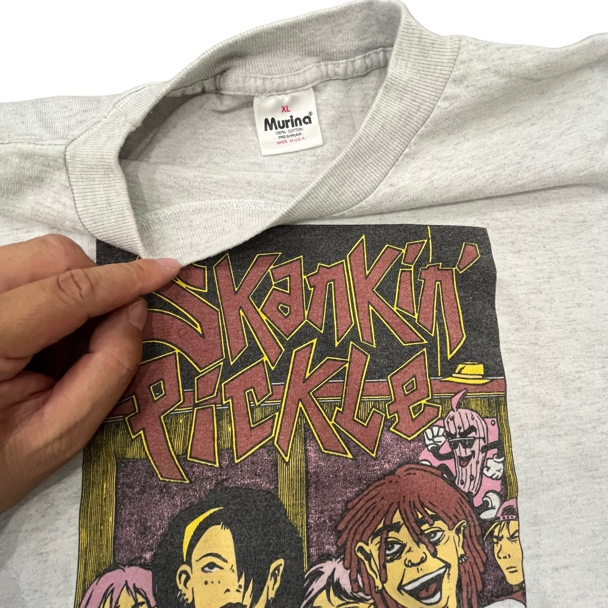 00s SKANKIN' PICKLE バンドTシャツ XL SKA PUNK Skankin' Pickle T-shirt | DIRTY BOOTH