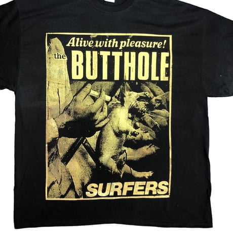 BUTTHOLE SURFERS T-shirt design and printed by DONROCK