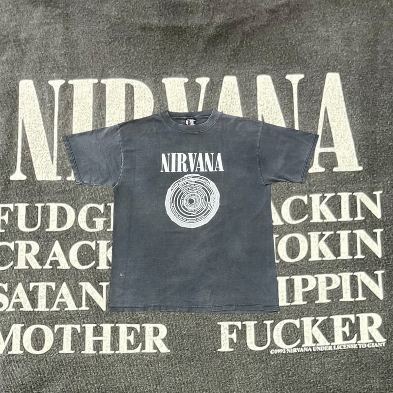 トップス Nirvana 1992 Hell Circle GIANT T-Shirt NIRVANA T-shirt Circles of Hell | DIRTY BOOTH