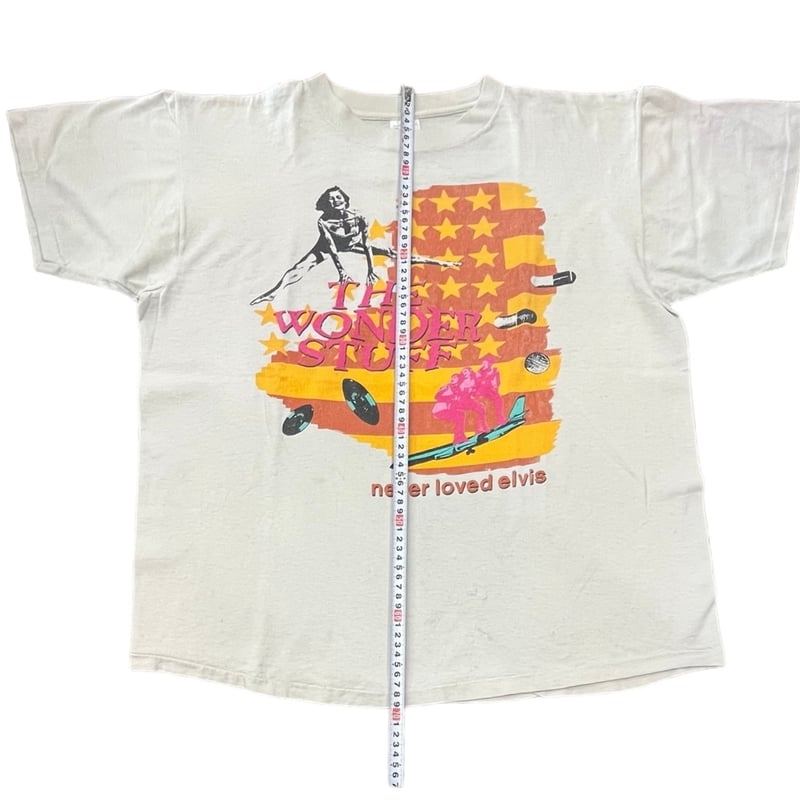 THE WONDER STUFF never loved elvis 1991 tour T-