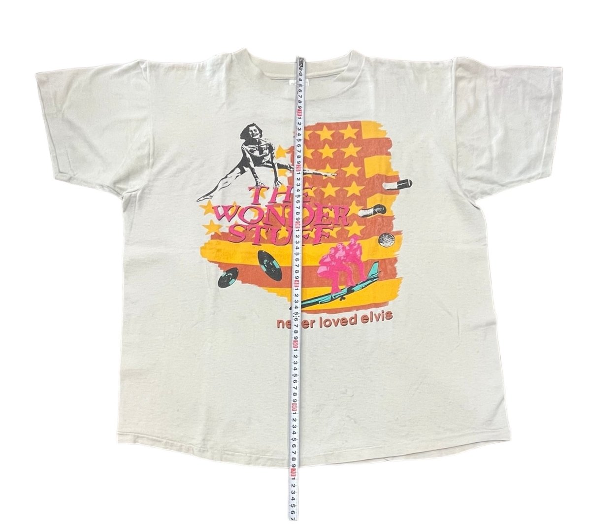 THE WONDER STUFF never loved elvis 1991 tour T-