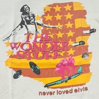 THE WONDER STUFF never loved elvis 1991 tour T-shirt
