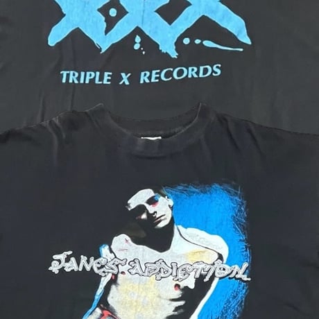 JANE'S ADDICTION T-shirt TRIPLE X RECORDS