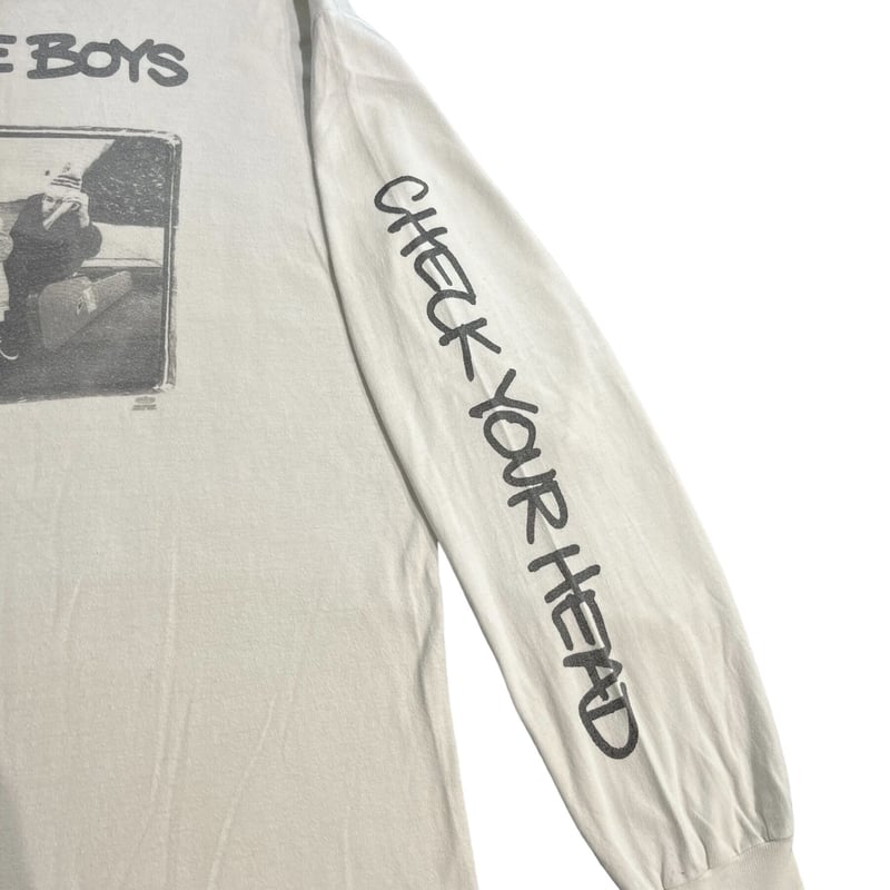 BEASTIE BOYS T-shirt CHECK YOUR HEAD long sleev BEASTIE BOYS T-shirt CHECK YOUR HEAD long sleev