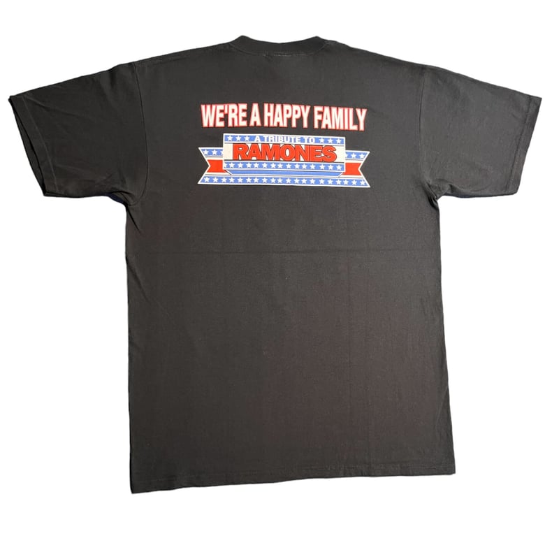 RAMONES WE'RE HAPPY FAMILY 2003 TRIBUTE T-shirt