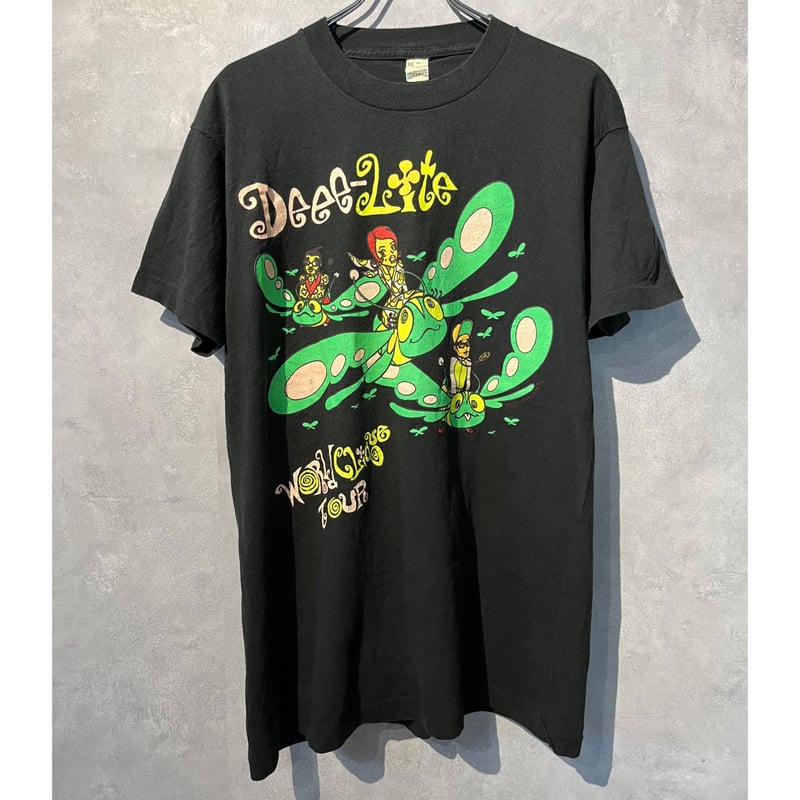 激レア!! 90sビンテージ Deee-Lite バンドTシャツ ディーライト Deee Lite T-shirt | DIRTY BOOTH
