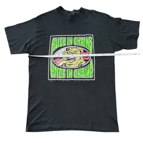 ALICE IN CHAINS T-shirt ©️1997 Eat Like A Pig  T-shirt BLACK