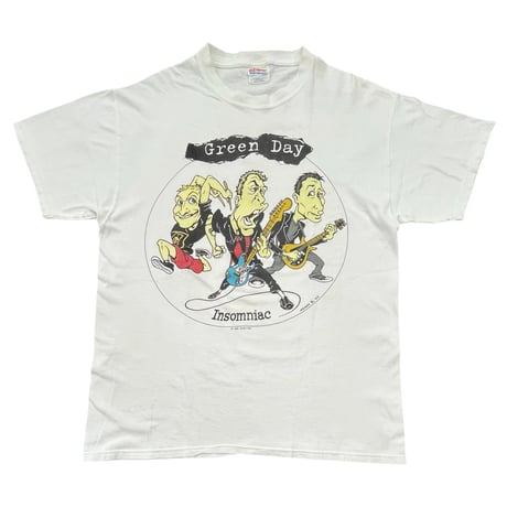【値下げ不可】古着 GREEN DAY Amazon | [against] ロックTシャツ ヴィンテージ加工 GREEN DAY