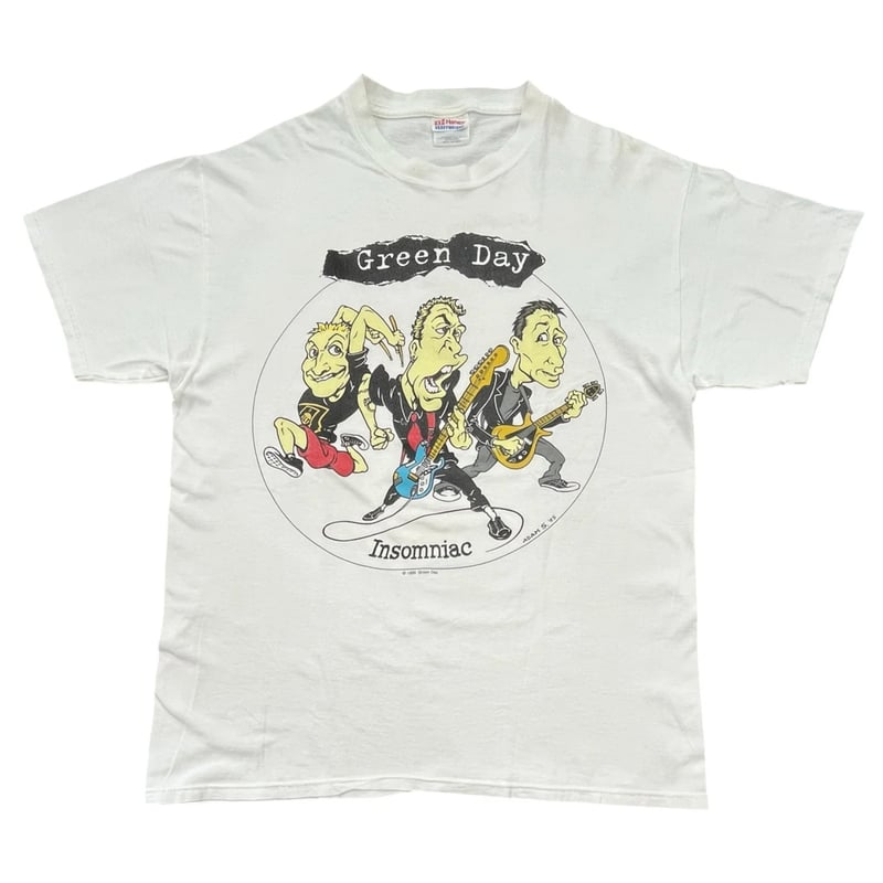 Green Day Insomniac Tour 1995-96 T-shirt | DIRT Green Day Insomniac Tour 1995-96 T-shirt | DIRT