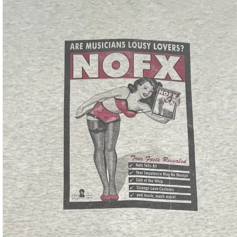 NOFX ラストツアーグッズ　Lサイズ NOFX long sleeve T-shirt | DIRTY BOOTH