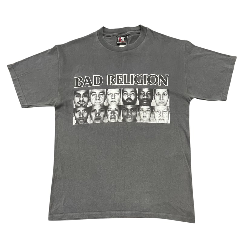 BAD RELIGION 2013年ツアーTシャツ BAD RELIGION THE GRAY RACE T-shirt | DIRTY BOOTH