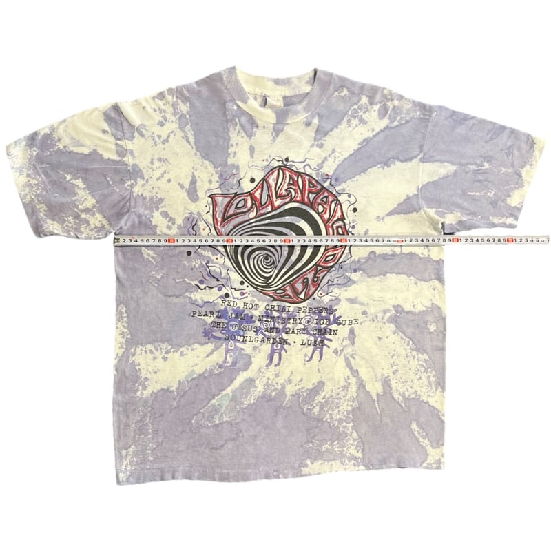 Lollapalooza ビンテージ加工Tシャツ ✨️新品タグ付き✨️ Lollapalooza ビンテージ加工Tシャツ Mサイズ✨️新品タグ付き