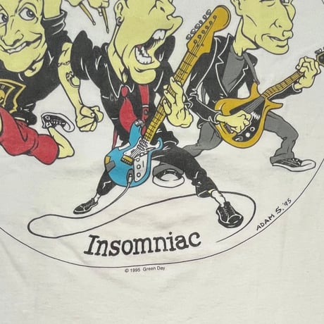 Green Day Insomniac Tour 1995-96 T-shirt