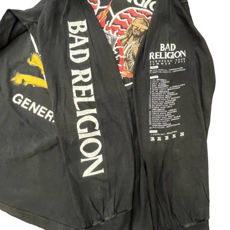 BAD RELIGION EUROPEAN SUMMER TOUR 1992