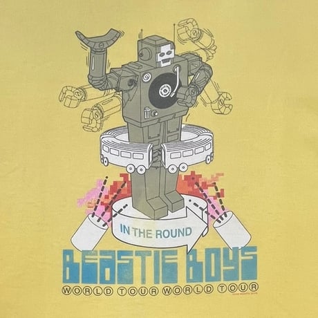 BEASTIE BOYS WORLD TOUR 1998 HELLO NASTY WORLD T-shirt