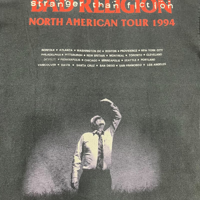 BAD RELIGION T-shirts Stranger Than Fiction Nor