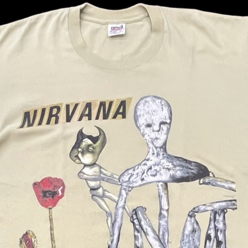 NIRVANA Tシャツ INCESTICIDE ヴィンテージ　ピスタチオ FREAK'S STORE tシャツ NIRVANA INCESTICIDE TEE メンズ