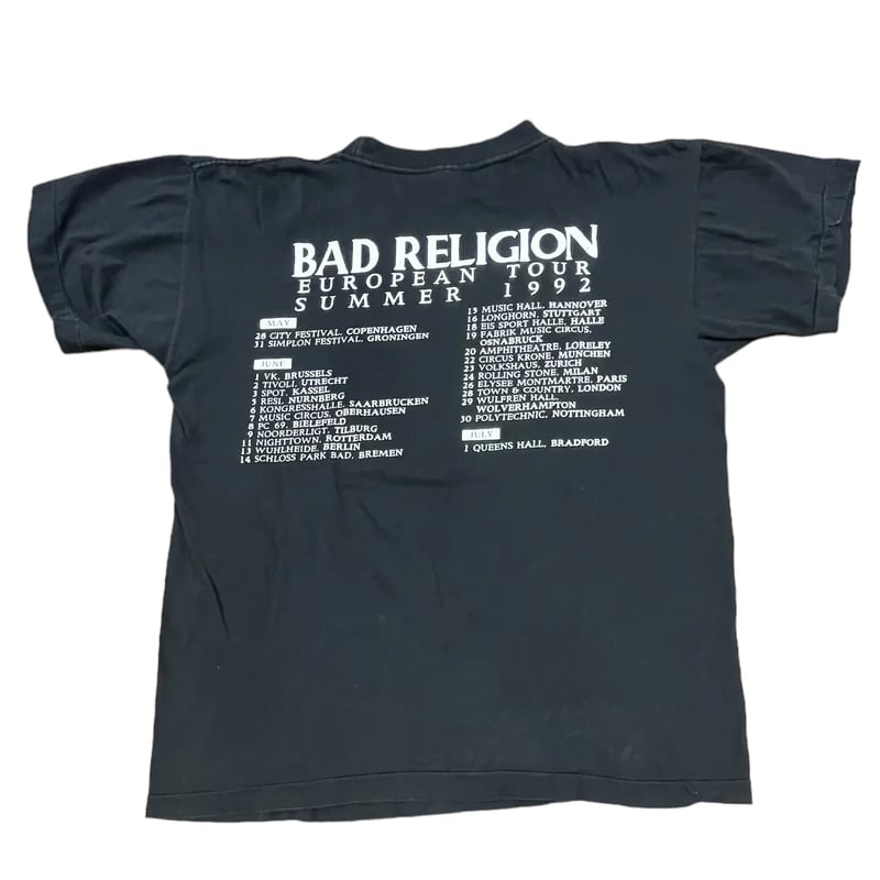BAD RELIGION EUROPEAN SUMMER TOUR 1992 | DIRTY