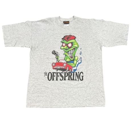 トップス THE OFFSPRING BITE ME 1995 WHITE XL THE OFFSPRING BITE ME 1995 WHITE XL 5912 | grea