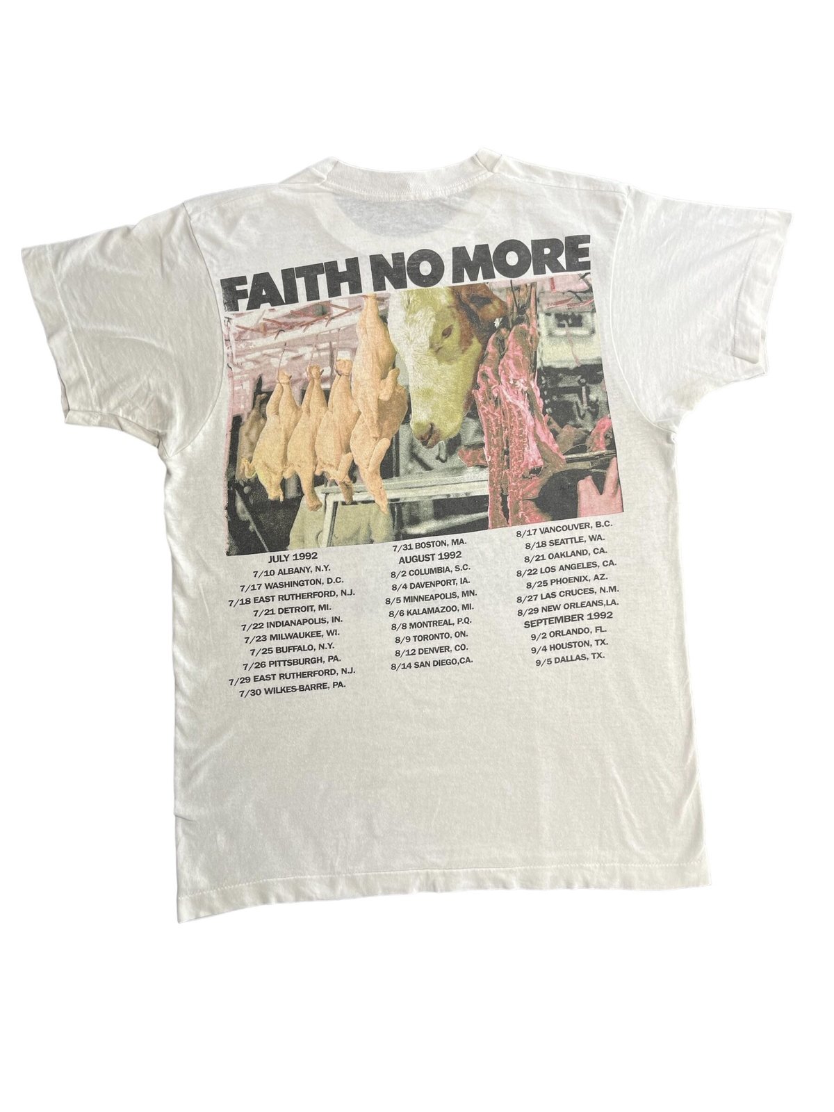 FAITH NO MORE T-shirt | DIRTY BOOTH