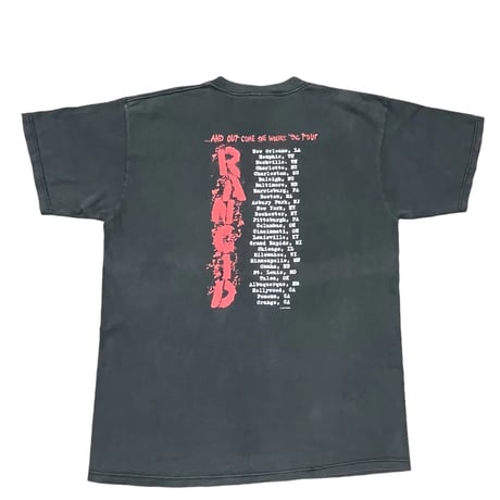 RANCID AND OUT COME THE WOLVES '96 TOUR T-SHIRT