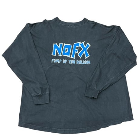 NOFX PUMP UP THE VALUUM long sleeve T-shirt 00s euro