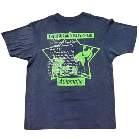 THE JESUS AND MARY CHAIN AUTOMATIC tour T-shirt