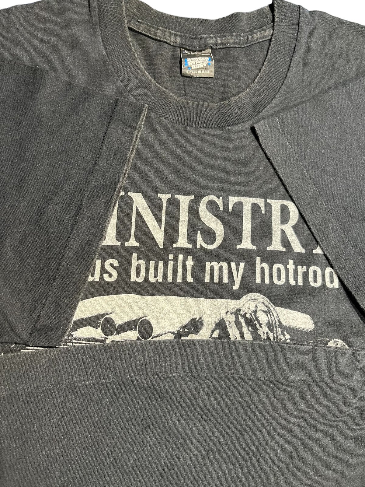 MINISTRY JESUS BUILT MY HOTROD Tシャツ Lサイズ ジーザス ビルト マイ ホットロッド T シャツ (ブラック) – Artist First