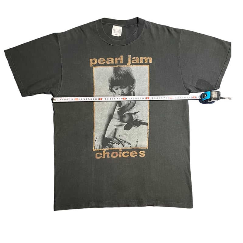 ゴ*ウ様 pearl jam　ヴィンテージ　Tシャツ pearl jam ヴィンテージ Tシャツ Travis Scott 着用 L - メルカリ