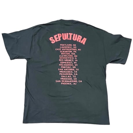 SEPULTURA Tour T-shirt