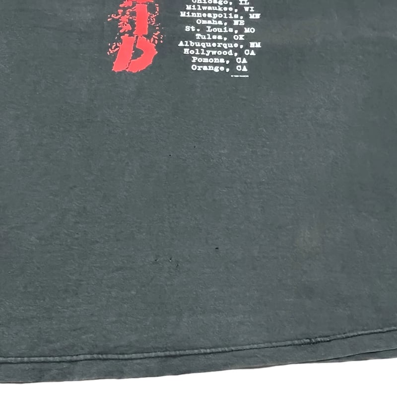 RANCID AND OUT COME THE WOLVES '96 TOUR T-SHIRT