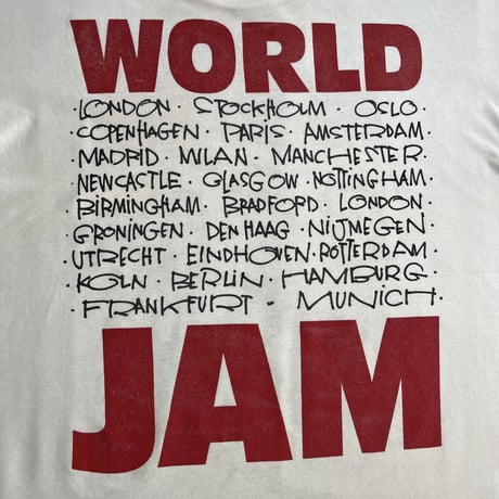 PEARL JAM  T-shirt WORLD JAM