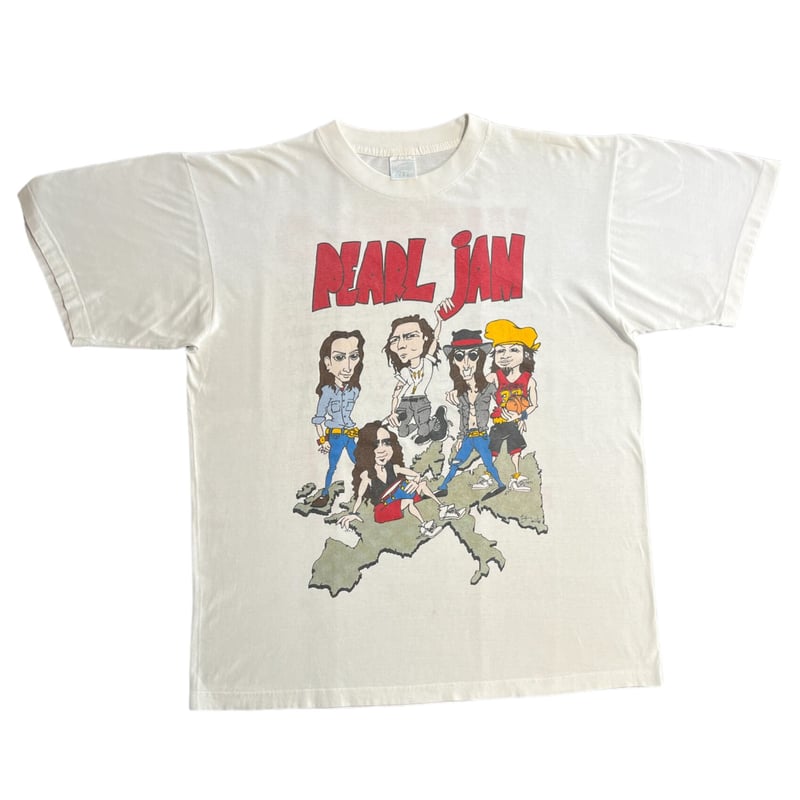 Pearl Jam Tシャツ アートワーク付き PEARL JAM T-shirt WORLD JAM | DIRTY BOOTH