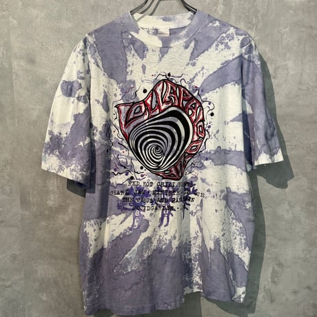 LOLLAPALOOZA 1992 T-shirt bootleg parking lot