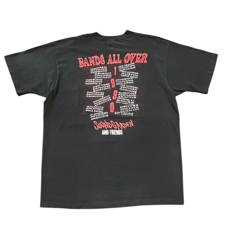 SOUNDGARDEN LOUDER THAN LOVE 1990 TOUR  T-shirt