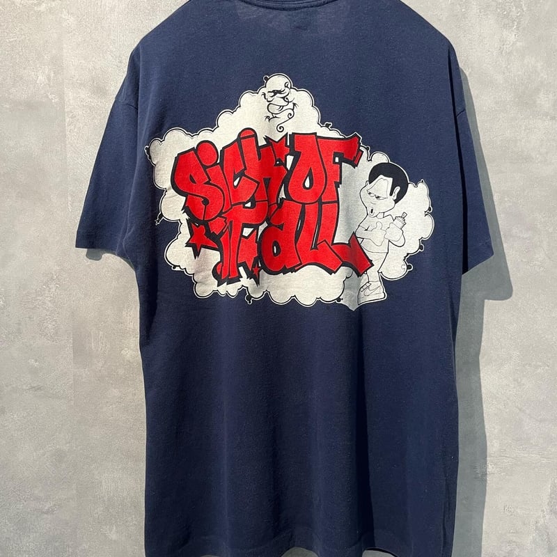 90'S 当時物　SICK OF IT ALL Tシャツ　ヴィンテージ Vintage 90's Sick Of It All Calvin T-Shirt – Mills Vintage USA