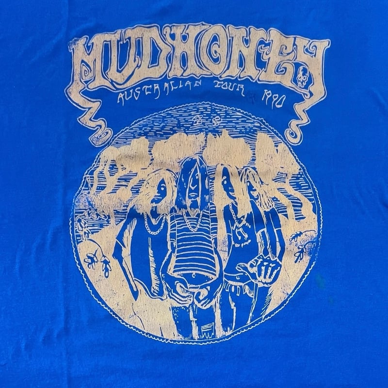 MUDHONEY 1990 Australian TOUR T-shirt | DIRTY B