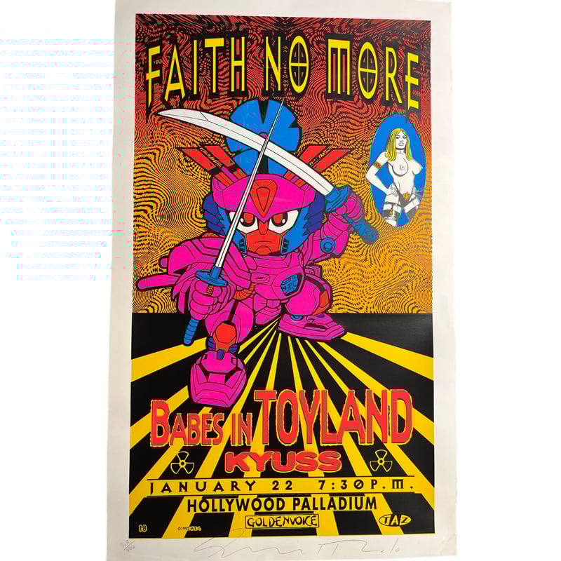 T.A.Z. Rockポスター
1996年製シルクスクリーン TAZ147-2.jpg?v-cache=1707352775