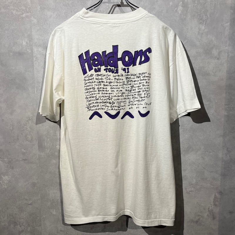 HARD-ONS 1991 TOUR T-shirt | DIRTY BOOTH